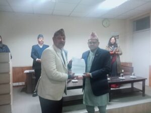 कानुन, न्याय तथा संसदीय मन्त्रि मा. अनिल सिंहज्यूसँग